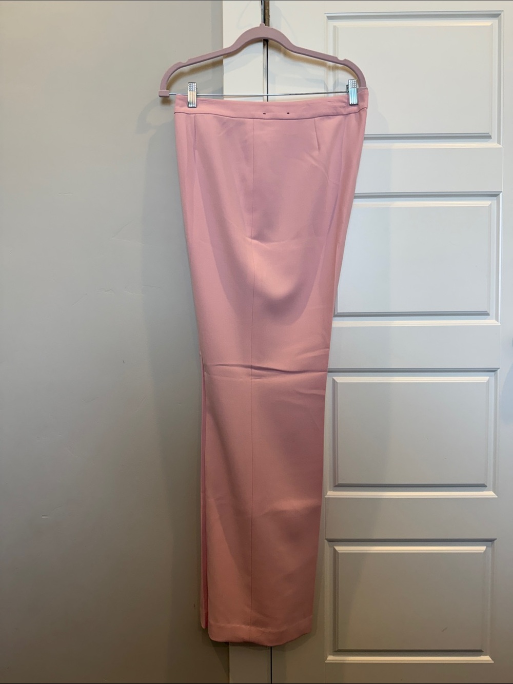 Kasper Pink Wide-Leg Jumpsuit Pants